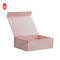Bao bì giấy gấp từ tính màu hồng cứng nhắc Hộp quà tặng để đóng gói