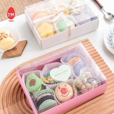 Hộp bánh quy Macaron có thể tái chế Hộp bánh sô cô la