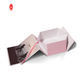 Hình bầu dục Foil Stamping Hộp quà gấp từ tính với ruy băng