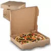 4c In offset Hộp lưu trữ Pizza 33 * 33cm Bao bì tái sử dụng Hộp đóng gói Boxese