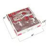4c In offset Hộp lưu trữ Pizza 33 * 33cm Bao bì tái sử dụng Hộp đóng gói Boxese