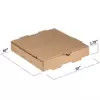 4c In offset Hộp lưu trữ Pizza 33 * 33cm Bao bì tái sử dụng Hộp đóng gói Boxese