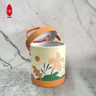 Trắng đen 350gsm Hộp xi lanh hộp xi lanh Bao bì chai