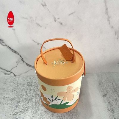 Trắng đen 350gsm Hộp xi lanh hộp xi lanh Bao bì chai