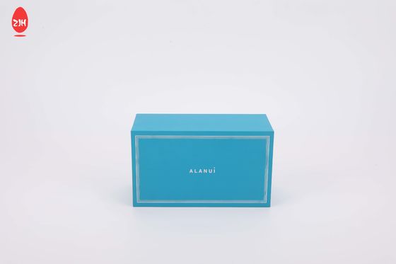 Hộp đựng nước hoa Lid Base Blue Matt Hộp quà tặng Nước hoa tinh dầu có khay