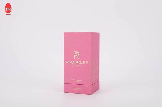 Quà tặng Chai nước hoa Hộp bao bì mỹ phẩm Giấy cứng Logo tùy chỉnh