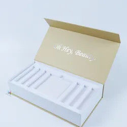 EVA Chèn hộp bao bì mỹ phẩm Hộp quà tặng từ tính các tông cứng
