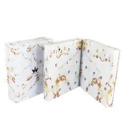 Hộp đựng quà tặng cô dâu chú rể Hộp nam châm / nút / cà vạt tùy chỉnh