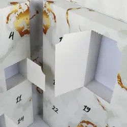 Hộp đựng quà tặng cô dâu chú rể Hộp nam châm / nút / cà vạt tùy chỉnh