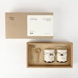 Thủ công trà bưởi mật ong hộp giấy hộp nước sốt nóng sang trọng chai mứt hộp đóng gói